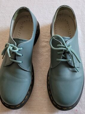 Classic Derby Lace-Up Shoes in Teal